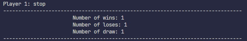 Game Ending