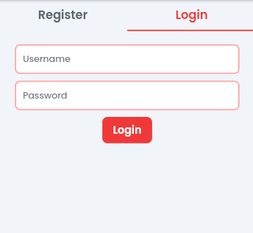 Login Screen