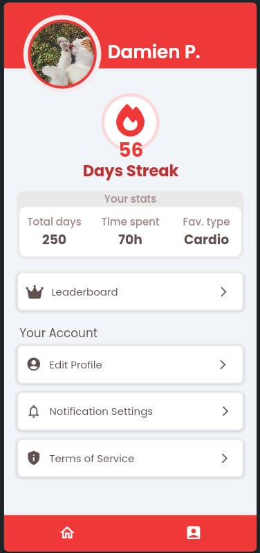 Profile Page